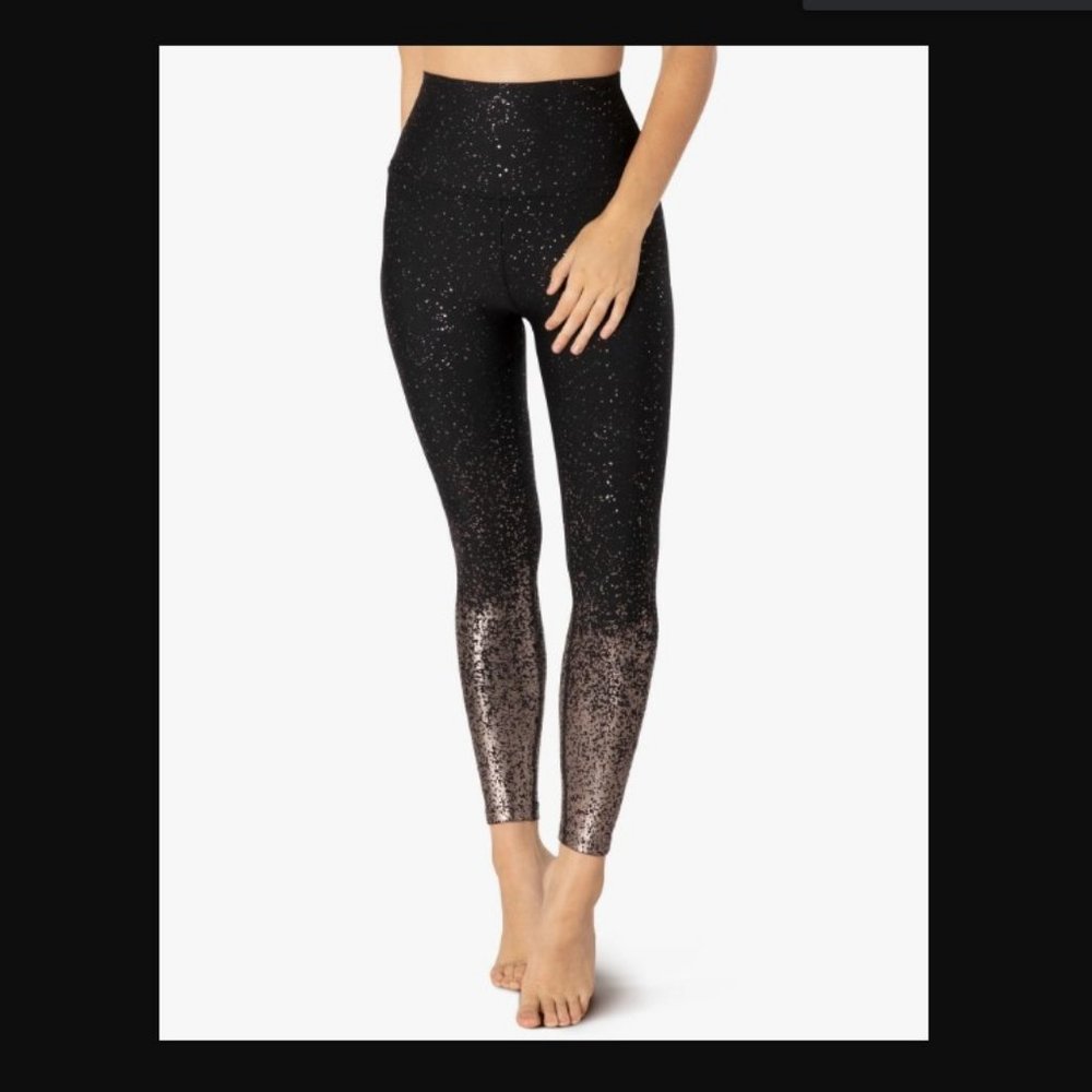 Beyond Yoga Alloy Ombre High Waisted Midi Legging